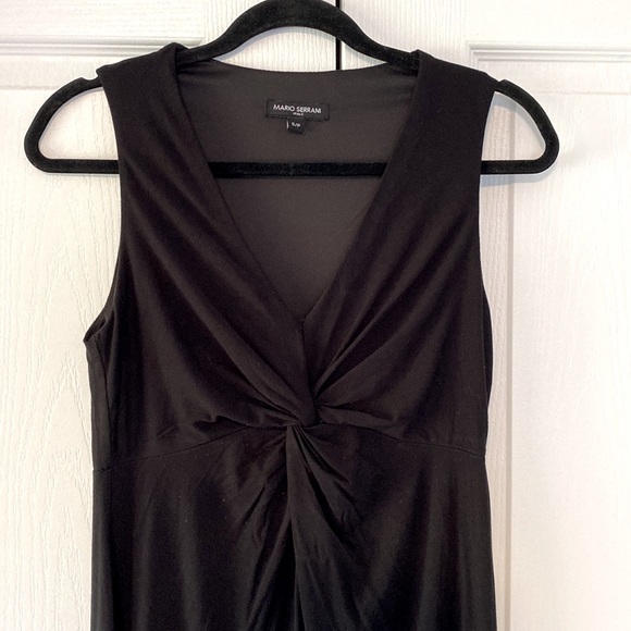 $9 CLEARANCE - Mario Seranni Black Maxi Dress - Picture 3 of 6